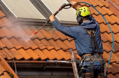 Démoussage et hydrofuge de toiture aux Chapelles
